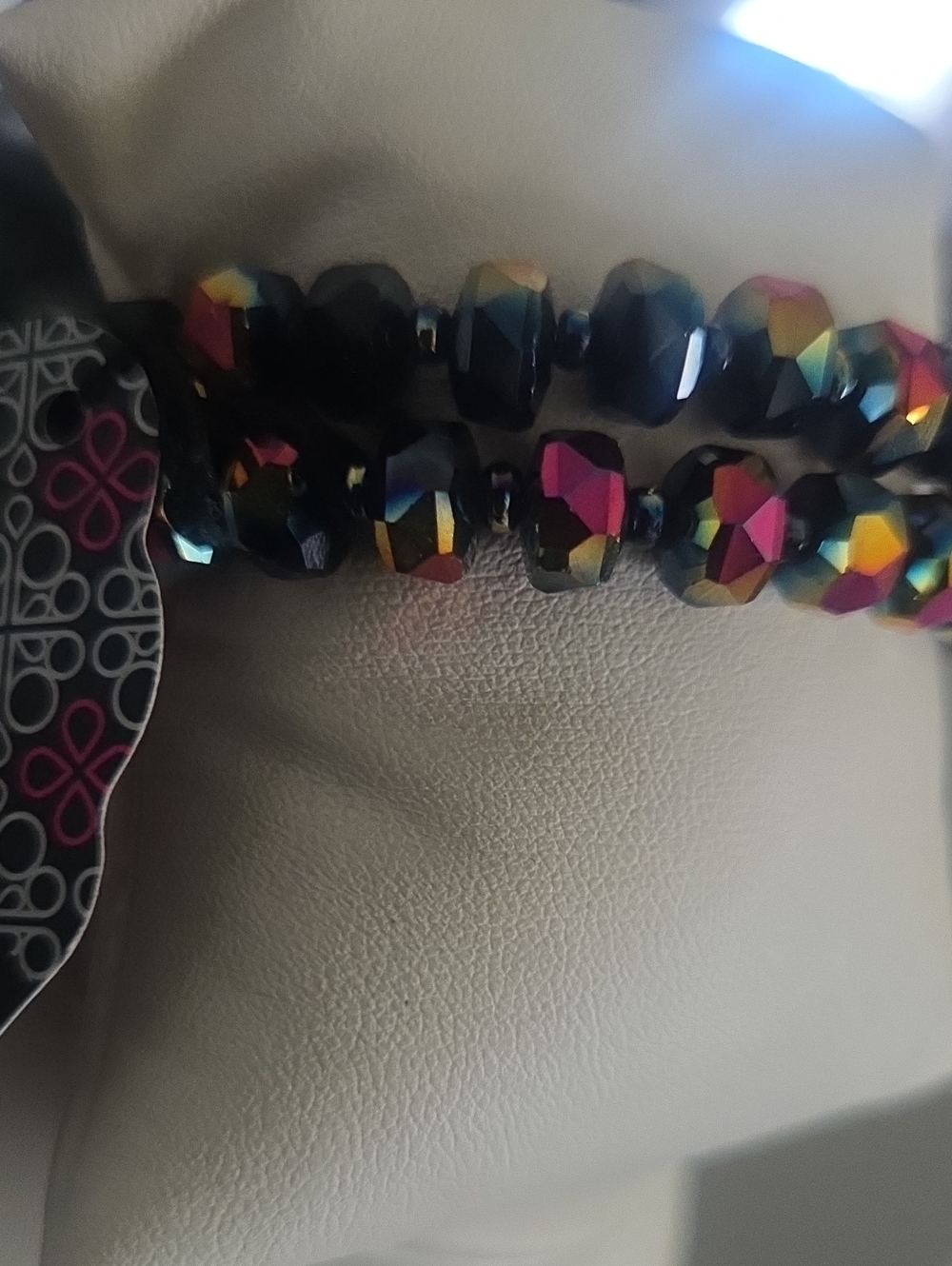Paparazzi Seriously Stellar Oil Spill Black Bracelet NWT - Picture 4 of 6